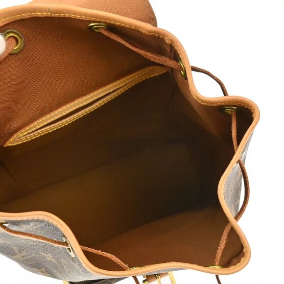 Louis Vuitton Monogram Montsouris MM Backpack M51136 SP0919 115176 - Picture 9 of 10